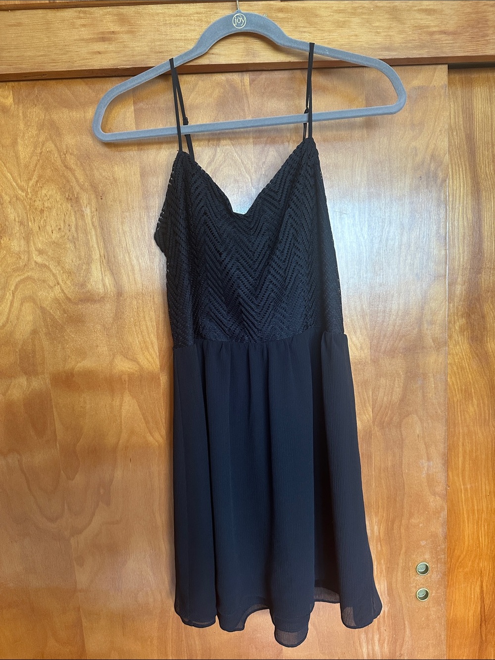 Candie's Black Mini Dress